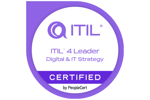 ITIL™ 4 Leader : Digital and IT Strategy
